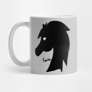 Black Horse emblem (Famine) Mug